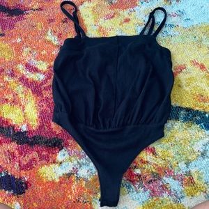 Free people black bodysuit